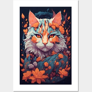 Flowers Nekomancer Posters and Art